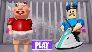 SECRET UPDATE | NEW BOBBY DAYCARE PRISON BORRY FAMILY ESCAPE! (OBBY!) - FULL GAMEPLAY - ROBLOX #obby