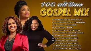 Top 100 Greatest Black Gospel Songs Of All Time Collection Lyrics - CeCe Winans, Sinach, Tasha Cobbs