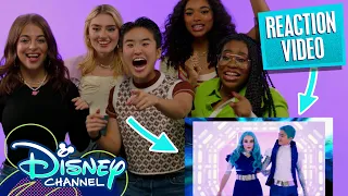 The Cast of ZOMBIES 3 Reacts to What Is This Feeling | BTS | ZOMBIES 3 | @disneychannel