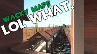 TF2 - Wacky Maps! Super Long 2Fort, Upsidedown Turbine!