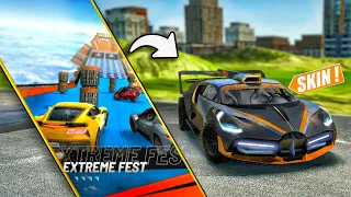 Playing All EXTREME FEST Modes With Bugatti Divo Skin - Extreme Car Driving 🔥