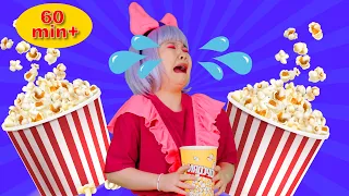 This Is Popcorn Song 🤩 + Mega compilation | Kids Funny Songs