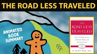 The Road Less Traveled Book Summary (Animated) | M Scott Peck | 5 Lessons To Grow Spiritually