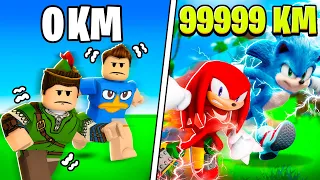 CONSEGUI TODAS AS TRANSFORMAÇÕES DO SONIC NO ROBLOX!! (Sonic Speed Simulator)