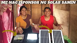 LUMIWANAG NA ANG AMING BAHAY SALAMAT SA BLESSINGS AT SA NAG ISPONSOR NG SOLAR@jessaosting007