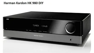 Harman Kardon HK 980 DIY  już nie szumi. Nowy preamp z CS3310 i wyświetlaczem VFD