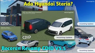 BOCORAN REVAMP CDID V5.5 pt. 2 | ADA HYUNDAI STARIA? | Car Driving Indonesia (CDID) | Roblox