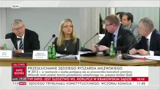 Sędzia Milewski: jedyna caryca, którą znam, to Katarzyna Wielka