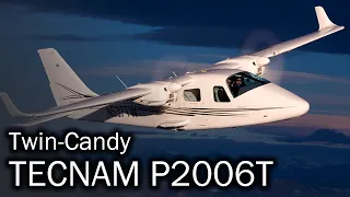 Tecnam P2006T - the lightest twin-engine