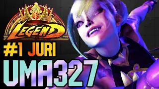 SF6 - This Juri just QUALIFIED for the CAPCOM CUP X (ft. Uma327)