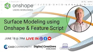 Surface Modeling using Onshape and Feature Script