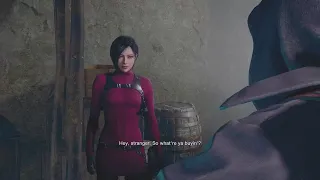 Ada Meets The Merchant - RE4 Remake Separate Ways DLC