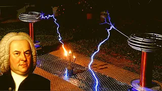 Bach - Toccata, but with Tesla Coils
