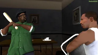 Прохождение GTA San Andreas на 100% - Миссия 1: Интро + Паровоз + Красавчик и Кендл