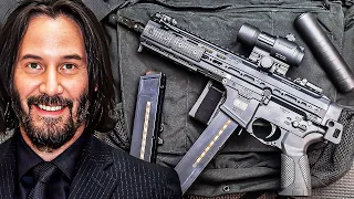 KEANU REEVES' Top Secret Private Gun Collection