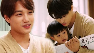 EXO Kai. Surprise meeting with Bungeoppang Tae-oh @Oh My Baby 20151010