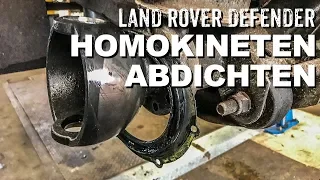 Homokineten und Achskugeln beim Land Rover Defender  I 4x4 Passion #115