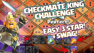 How to Easily 3 Star the Checkmate King Challenge (Clash of Clans) coc