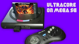 CANCELLED GENESIS GAME Ultracore played on MEGA Sg by Analogue