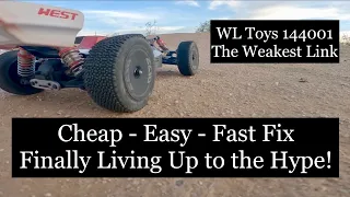 WL Toys 144001 - Cheap Fast Easy Durability Upgrade!
