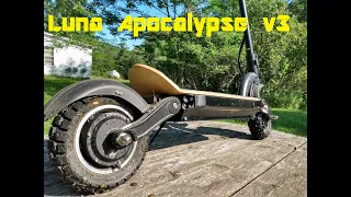 End the boring apocalypse with the v3 Lunacycle apocalypse scooter