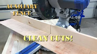 Miter Saw Auxiliary Fence