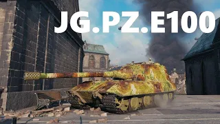 JAGDPANZER E 100 behemoth atacks again 8.5K DMG - world of tanks complete 4K