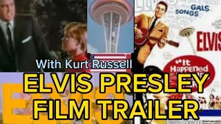 ELVIS PRESLEY FILM TRAILER when  Kurt Russell Kicks Elvis