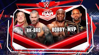 RK-Bro Vs Bobby Lashley & MVP Campeonatos en Parejas - WWE Raw 30/08/2021 (En Español)