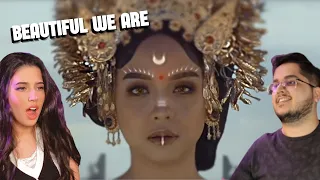 Alffy Rev - Beautiful We Are | REACTION | (ft. Hanin Dhiya) Official Music Video | Siblings React