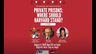Harvard Law Professors Charles Fried and Ron Sullivan Oppose Harvard's Private Prison Investments