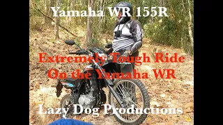 Extremely Tough First Ride...  Yamaha WR 155R