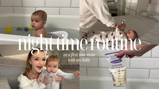 NIGHT TIME ROUTINE AS A MOM | BABY SLEEPS THROUGH THE NIGHT | FIRST TIME MOM