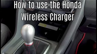 How To Use The Honda Wireless Phone Charger