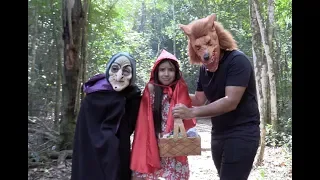 CHAPEUZINHO VERMELHO, LOBO MAU E A BRUXA! (Historinha para crianças)