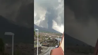 Onda Expansiva en el volcán de Cumbre Vieja en la isla de La Palma