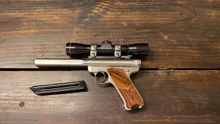 Ruger Mark II Competition Target .22LR Bench Review
