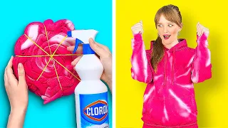 ¡TRUCOS DE ROPA GENIALES PARA CHICAS! || Ideas de belleza de bricolaje por 123 GO! GOLD