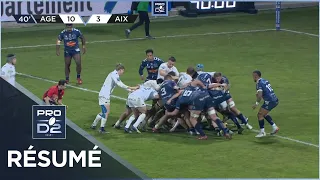 PRO D2 - Résumé SU Agen-Provence Rugby: 23-23 - J21 - Saison 2022/2023