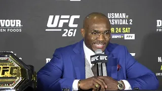 Kamaru Usman UFC 261 Post-Fight Press Conference | SCMP MMA