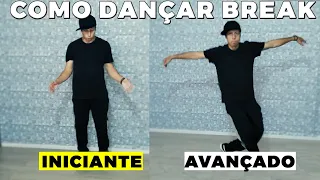 Como Dançar Break Dance - Iniciante VS Avançado