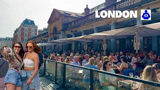 London Spring Walk 🇬🇧 Piccadilly Circus to COVENT GARDEN | Central London Walking Tour [4K HDR]