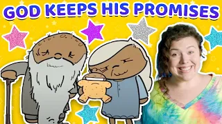 God Keeps His Promises! | Abraham and Sarah | Kids' Club Younger