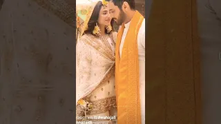 #tere vaste falak se chand launga #trending shorts #viralvideo #wahaj ali #yumnazaidi #💞❤️🥰