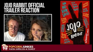 JOJO RABBIT (Official TRAILER) The Popcorn Junkies REACTION