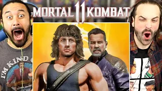 Mortal Kombat 11 Ultimate | RAMBO VS. TERMINATOR - TRAILER REACTION!