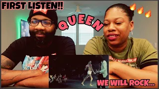 FIRST LISTEN Queen - We Will Rock You/We Are The Champions Montreal 1981 | REACTION