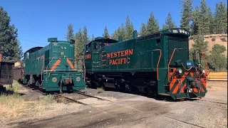 Operating Western Pacific 1503 at the Western Pacific Railroad Museum