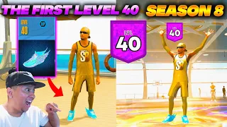 THE FIRST LEVEL 40 SEASON 8 - AMAZING FAST SHOES UNLOCKED NBA 2K22 !! SUPER LIGHTNING SPEED OMG