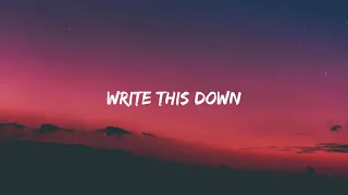 Seckond Chaynce - Write This Down ( Music Video Lyrics )